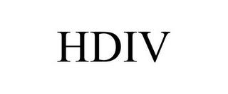 HDIV trademark