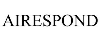 AIRESPOND trademark