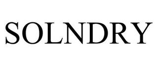 SOLNDRY trademark