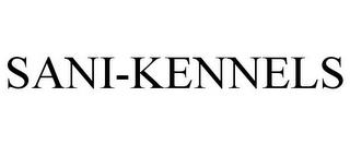 SANI-KENNELS trademark