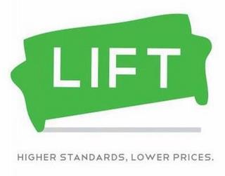 LIFT HIGHER STANDARDS, LOWER PRICES. trademark