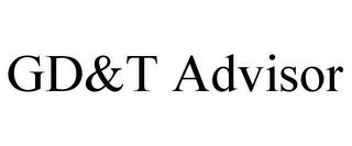 GD&T ADVISOR trademark