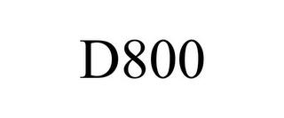 D800 trademark