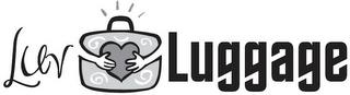 LUV LUGGAGE trademark