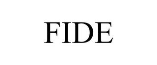 FIDE trademark