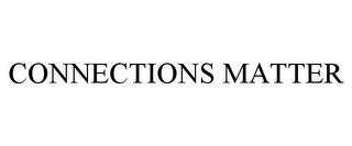 CONNECTIONS MATTER trademark