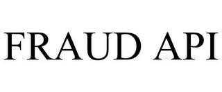 FRAUD API trademark