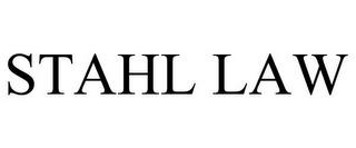 STAHL LAW trademark