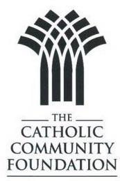 THE CATHOLIC COMMUNITY FOUNDATION trademark