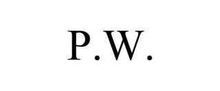 P.W. trademark