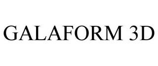 GALAFORM 3D trademark