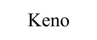 KENO trademark