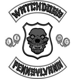 WATCHDOGS L E M C PENNSYLVANIA trademark