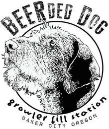 BEERDED DOG GROWLER FILL STATION BAKER CITY OREGON trademark