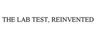 THE LAB TEST, REINVENTED trademark