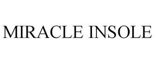 MIRACLE INSOLE trademark