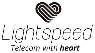 LIGHTSPEED TELECOM WITH HEART trademark