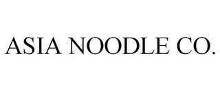 ASIA NOODLE CO. trademark