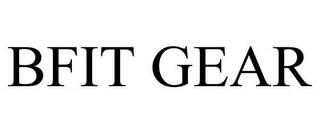 BFIT GEAR trademark