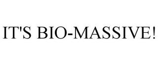 IT'S BIO-MASSIVE! trademark