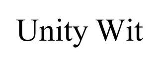 UNITY WIT trademark