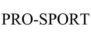 PRO-SPORT trademark