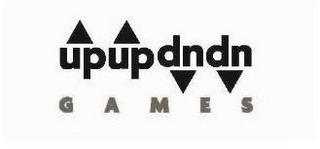 UPUPDNDN GAMES trademark