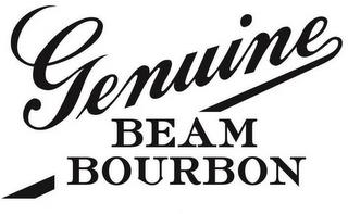 GENUINE BEAM BOURBON trademark