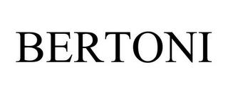 BERTONI trademark