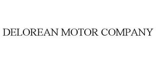 DELOREAN MOTOR COMPANY trademark