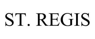 ST. REGIS trademark