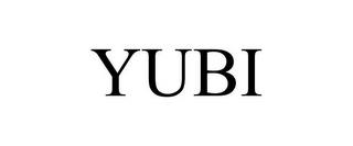 YUBI trademark