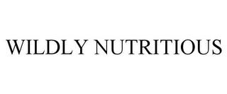 WILDLY NUTRITIOUS trademark