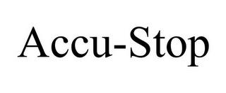 ACCU-STOP trademark