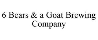 6 BEARS & A GOAT BREWING COMPANY trademark