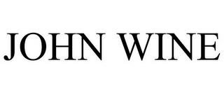 JOHN WINE trademark