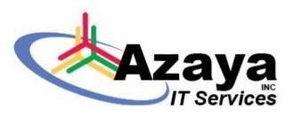 AZAYA INC IT SERVICES trademark