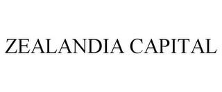 ZEALANDIA CAPITAL trademark