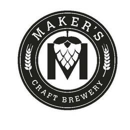 M MAKER'S CRAFT BREWERY trademark