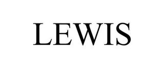 LEWIS trademark