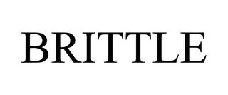 BRITTLE trademark