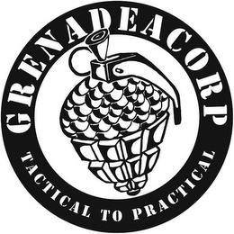 GRENADEACORP TACTICAL TO PRACTICAL trademark