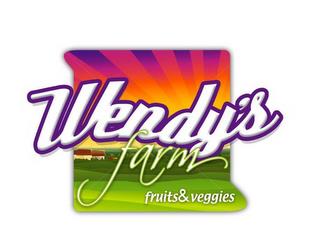 WENDY'S FARM FRUIT AND VEGGIES trademark