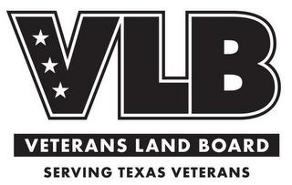 VLB VETERANS LAND BOARD SERVING TEXAS VETERANS trademark