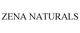 ZENA NATURALS trademark