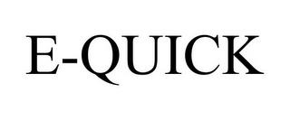 E-QUICK trademark