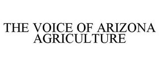 THE VOICE OF ARIZONA AGRICULTURE trademark