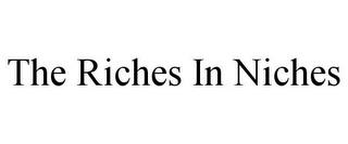 THE RICHES IN NICHES trademark