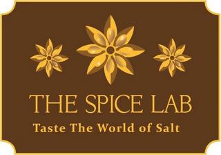 THE SPICE LAB TASTE THE WORLD OF SALT trademark