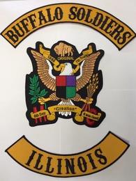 BUFFALO SOLDIERS ORIGINAL 1986 7TH TRUMP 6TH DAY "CREATION" IT WAS GOOD trademark